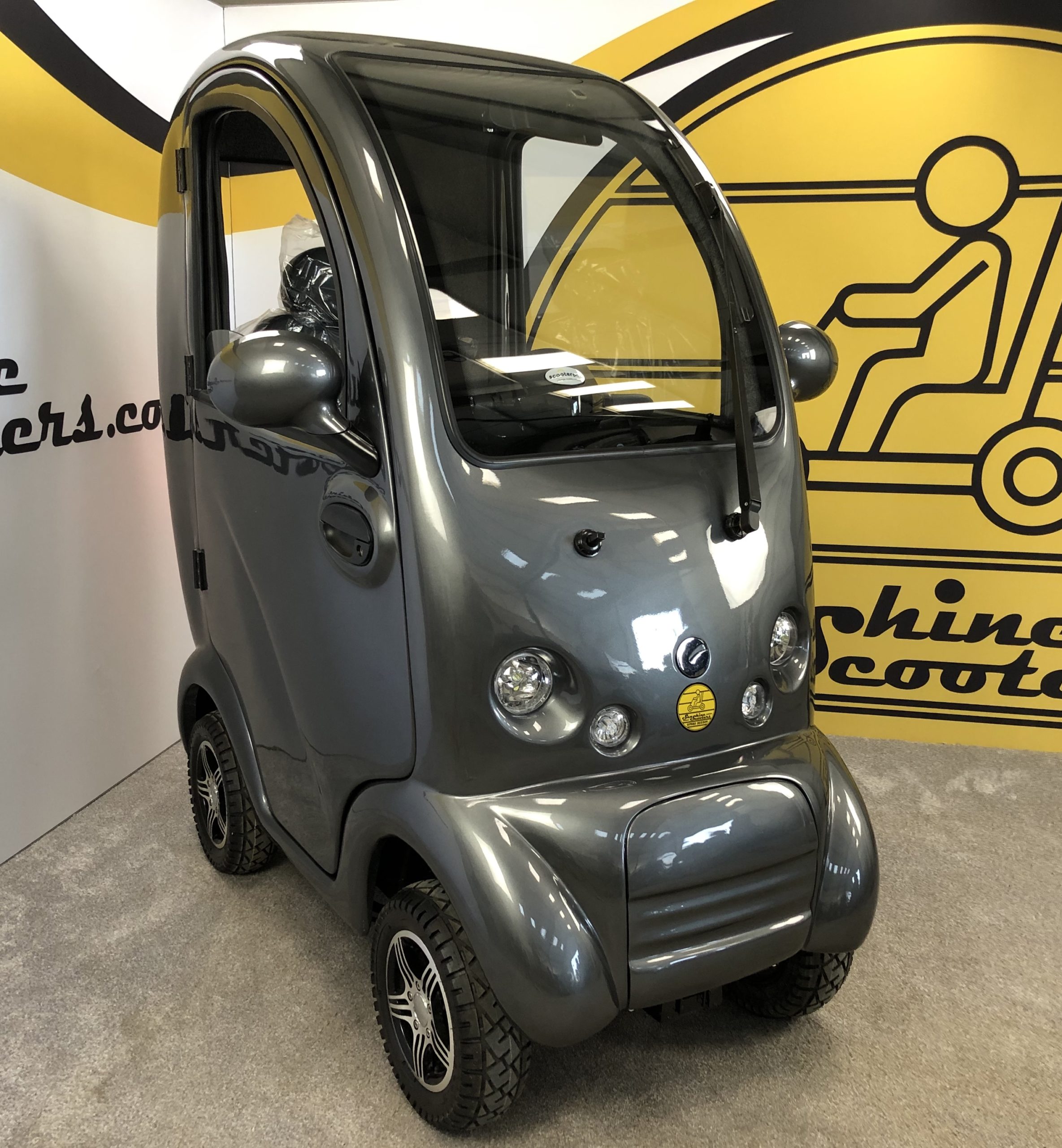 Scooterpac Cabin Car Mk2 Plus Electric Mobility Scooter Sunshine Scooters